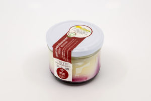 Yoghurt Panna Cotta with fruit or honey