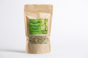 Hulled industrial hemp seed