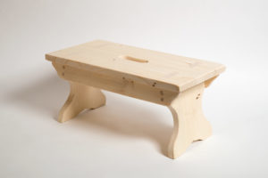 Cesar's footstool - unpainted